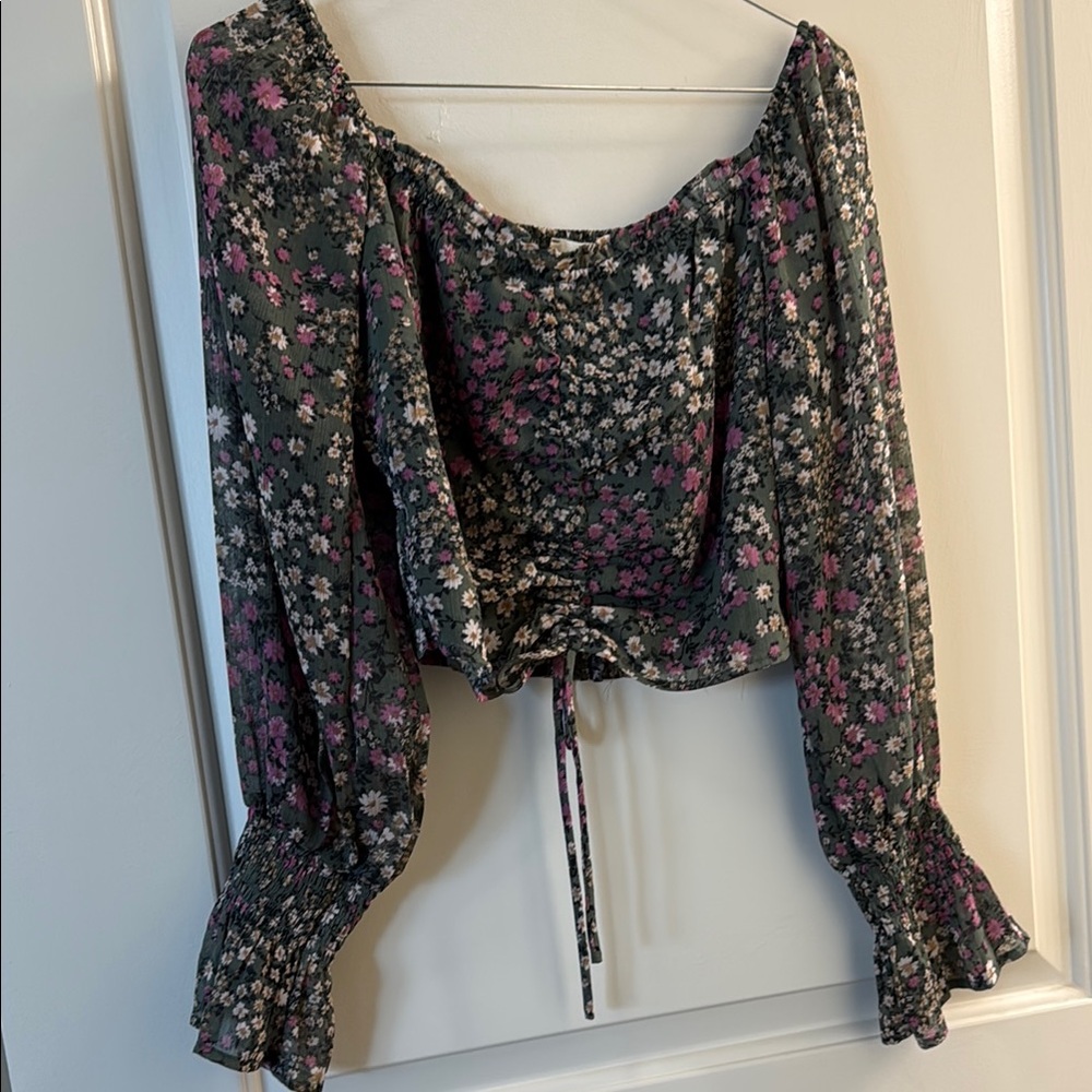 Floral Off-Shoulder Top